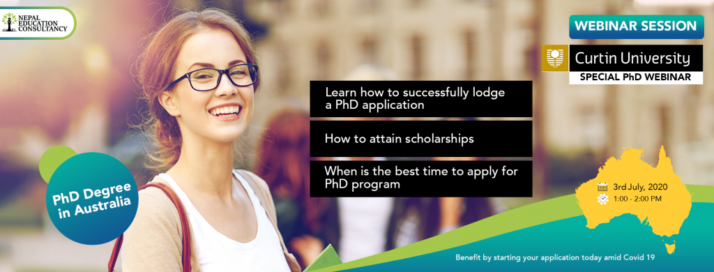 Curtin University special PhD webinar – Learn how to successfully lodge a PhD application